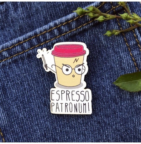 Значок "Espresso patronum"