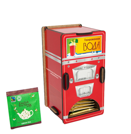 Диспенсер для чайных пакетиков «Автомат Газированной Воды»