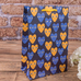 Подарочный пакет «Yellow and blue hearts», 15x23x8 см