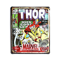 Металлическая табличка «Marvel. Thor» Металлическая табличка «Marvel. Thor»
