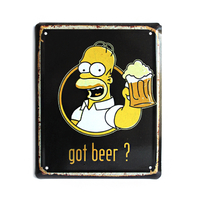 Металлическая табличка «Got beer?»