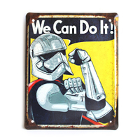 Металлическая табличка «We Can Do It! (штурмовик)»