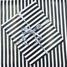 Упаковка в подарочную бумагу «Zebra» купить в интернет-магазине Супер Пуперс