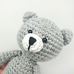 Іграшка з пряжі «Сірий ведмедик»