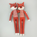 Іграшка з пряжі «Червоний лис»