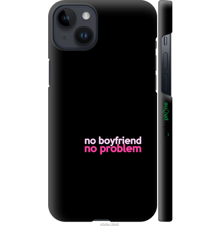 Чохол для телефону «no boyfriend»