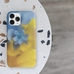 Чехол для телефона «Blue and yellow flowers»