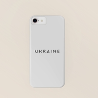 Чехол для телефона «Ukraine», белый