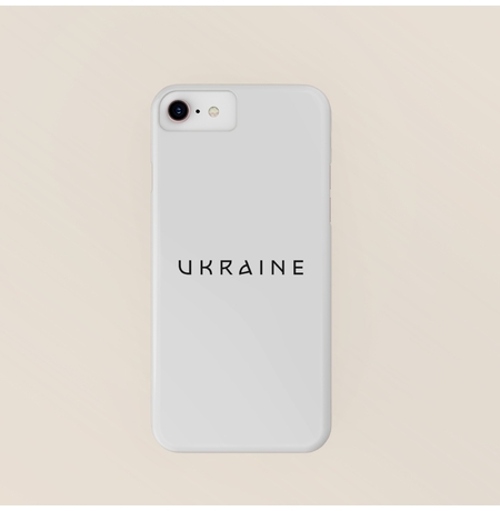 Чехол для телефона «Ukraine», белый