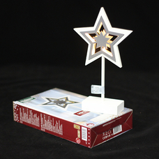 Декоративна фігурка "Зірочка" з LED-підсвіткою придбати в інтернет-магазині Супер Пуперс