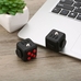 Кубик-антистресс Fidget Cube, чёрный с чёрным