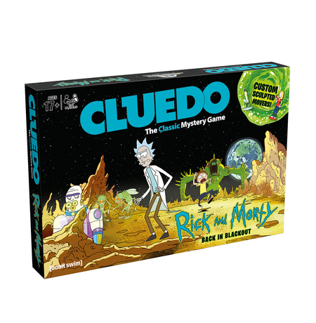 Настільна гра "Cluedo. Rick and Morty", англ.
