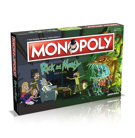 Настольная игра «Монополия. Rick and Morty», англ.