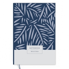 Блокнот «Write&Draw», blue leaves придбати в інтернет-магазині Супер Пуперс