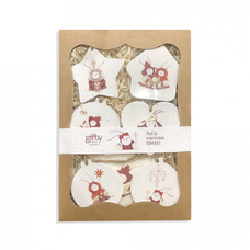 Набор из 6-ти ёлочных украшений «Рождественский кролик» купить в интернет-магазине Супер Пуперс