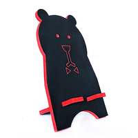 Підставка для смартфона «Чорний ведмідь», червоний
