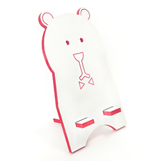 Підставка для смартфона «Білий ведмідь», червоний придбати в інтернет-магазині Супер Пуперс