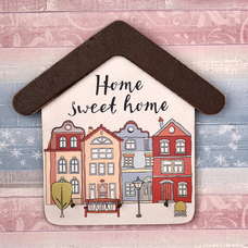 Вішалка-ключниця «Sweet home» придбати в інтернет-магазині Супер Пуперс