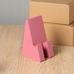 Деревянная подставка для телефона «Pink»