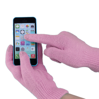 Рукавички для сенсорних екранів "iGlove", рожевий