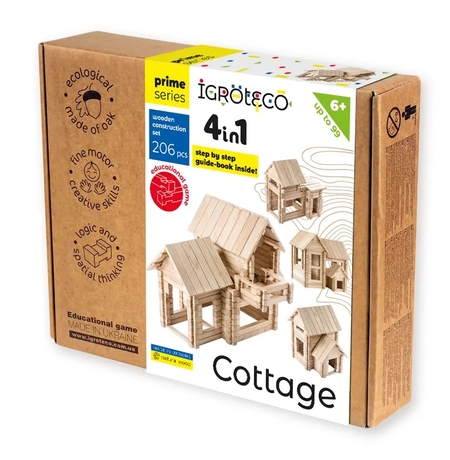 Деревянный конструктор «Cottage»