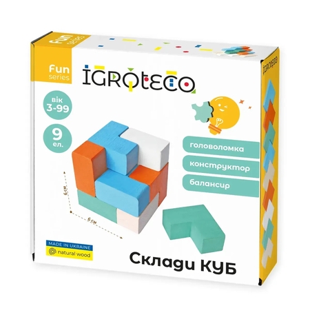 Головоломка-конструктор-балансир