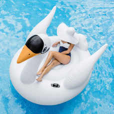 Надувной плотик «Большой лебедь» купить в интернет-магазине Супер Пуперс