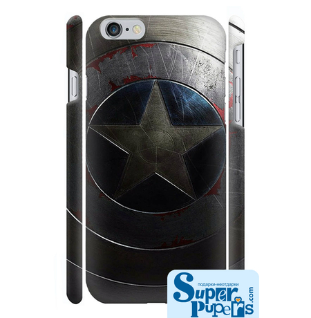 Чехол для iPhone 6/6S «Captain America»
