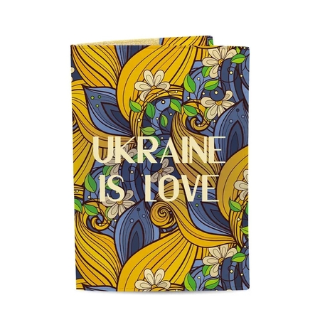 Обложка на паспорт «Ukraine is love»