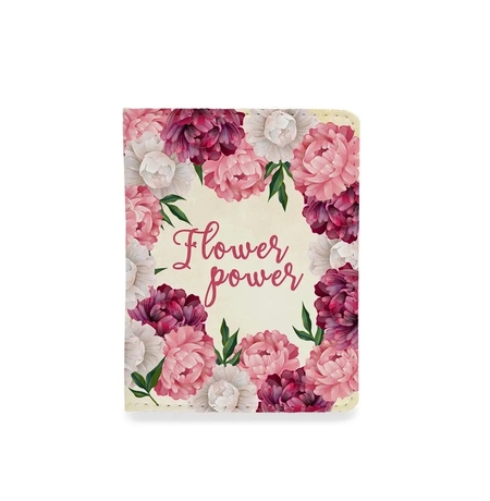 Обложка на ID-паспорт «FlowerPower»
