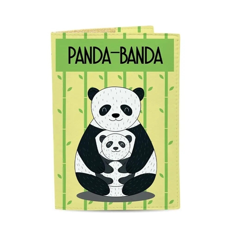 Обложка на паспорт «Panda»