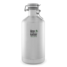 Термобутылка для газированных напитков Klean Kanteen 1900 мл, серебро купить в интернет-магазине Супер Пуперс