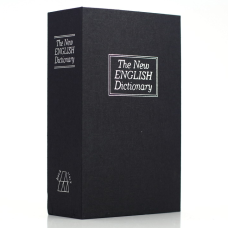 Книга-сейф «New English Dictionary», чорний