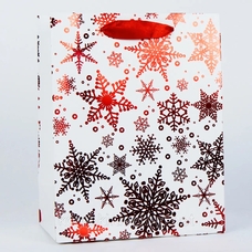 Подарунковий пакет «Snowflakes» придбати в інтернет-магазині Супер Пуперс