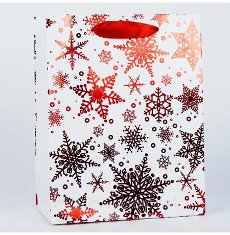 Подарочный пакет «Snowflakes»