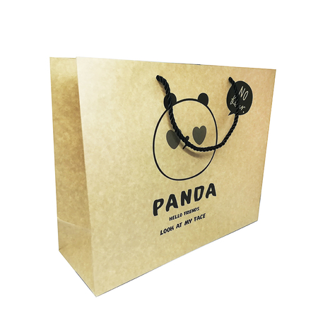 Подарочный пакет "Big Panda" 32х25,5х11 см
