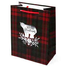 Подарочный пакет «Scotch (Bear)» 42х31х12 см купить в интернет-магазине Супер Пуперс