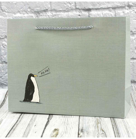 Подарочный пакет «Пингвин», 26x20x10 см