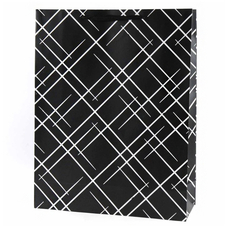 Подарочный пакет «Gigant» (black), 55х43х15 см купить в интернет-магазине Супер Пуперс