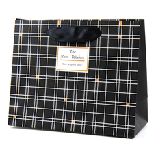 Подарунковий пакет «The best wishes» (grate), 16x13x7 см придбати в інтернет-магазині Супер Пуперс