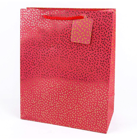 Подарунковий пакет «Classic» (red), 23х18х10 см