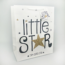 Подарунковий пакет «Little star» 32x26x12 см придбати в інтернет-магазині Супер Пуперс