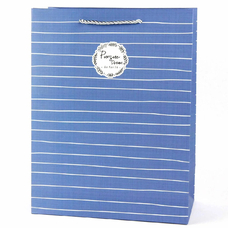 Подарунковий пакет «Pursue dream» [blue horizontal] 32х25,5х12,5 см придбати в інтернет-магазині Супер Пуперс