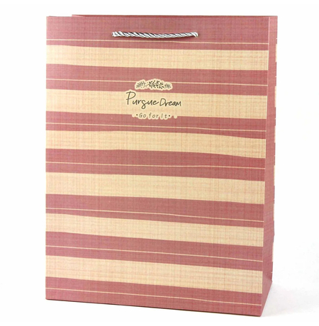 Подарунковий пакет «Pursue dream»(pink) 32х25,5х12,5 см