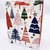 Подарунковий пакет «Christmas trees», 23х18х10 см