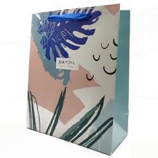 Подарунковий пакет «Beautiful for you» (blue) 32x26x12 см придбати в інтернет-магазині Супер Пуперс