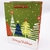 Подарунковий пакет «Merry Christmas», ліс ялинок 23х18х10 см