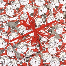 Упаковка в подарочную бумагу «Santa Claus» купить в интернет-магазине Супер Пуперс