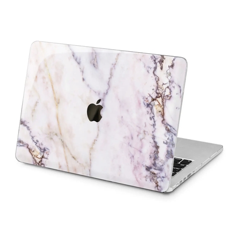 Чехол для Apple MacBook «Light marble»