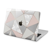 Чехол для Apple MacBook «Triangles, marble»